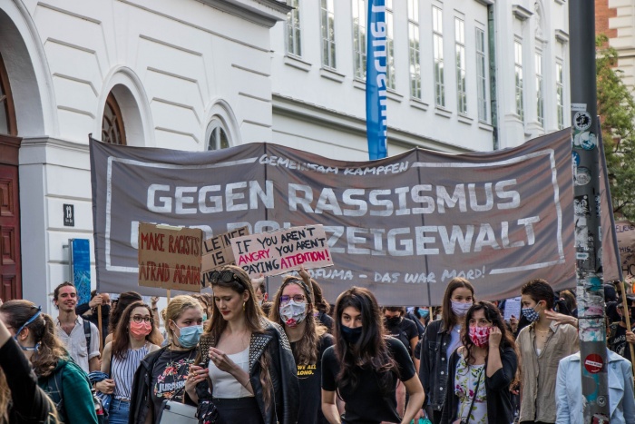 демонстрация протеста в Германии