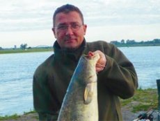 Рыбалка в порту Дуйсбурга